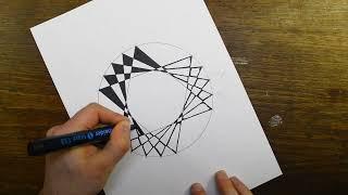 Geometric pattern - drawing geometric patterns