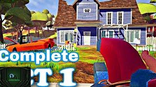 Hello Neighbor Act 1 Complete // Hello Neighbor // Mission 1// UltrAus Gaming ️