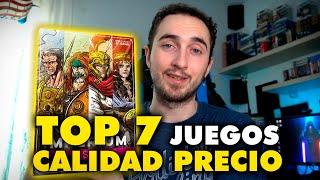 TOP 7 juegos calidad precio | Juegos de Mesa | A Solas con Lumerien