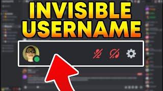 How to Set an Invisible Username on Discord (2025 METHOD)