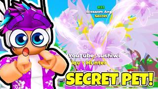 ROBLOX TAPPING LEGENDS FINAL I FINALLY HATCHED 2 SECRET PETS!