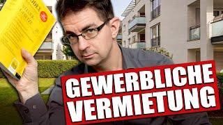 Wann ist die Vermietung von Immobilien gewerblich?