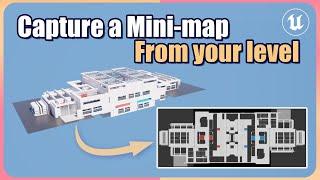 UE5 Minimap from World Partition Tutorial for use in-game and in-editor