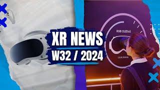 XR News, Sales, Releases (KW32/24) Pico 4 Ultra, Microsoft XR Headset, PSVR2 vs Quest Sales