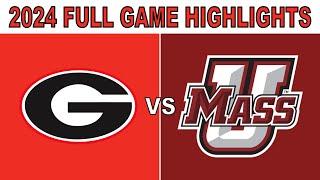 Georgia vs UMass 2024 | Full Game Highlights - Every Play | College Football Week 13 | 1 Hour Dawgs