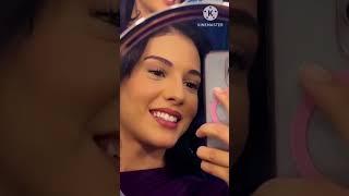 esaret Turkish Tv Series Actress Mahassine Merabet Cenk Torun the sets