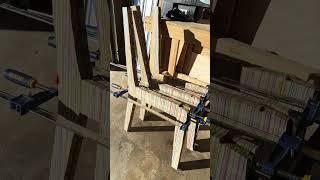 Dining chairs made from skateboards! #woodworking #skateboarding #handmade #chairs