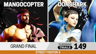 Tuesday Trials 149 SF6 Grand Final - Mangocopter (Ryu) vs DonShark (Chun-Li)