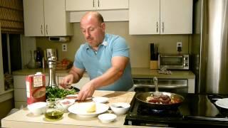 Chef Anthony Pino Octopus with cannelini Chorizo ragu