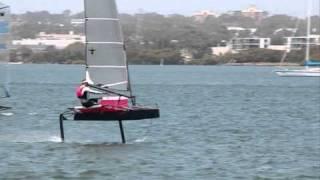 Luka damic Moth Sailing.wmv