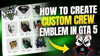 How To Create Custom Crew Emblem in GTA 5 Online