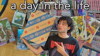 a day in the life: anime figure unboxing, haircut, manga shopping