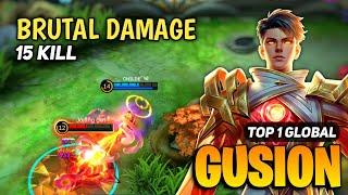 Gusion Best Build 2024 [ Gusion Top Global Gameplay ] Mobile Legends