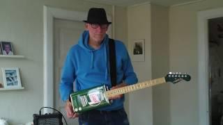 Oil Can Guitar  Homemade DIY Projekt by Flukz Guitars