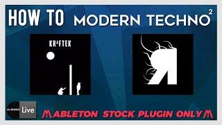 How to Make Modern Techno Like Kraftek and Respekt style Part 2 (Ableton Techno Tutorial)