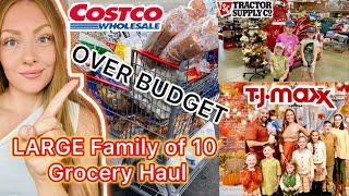 LARGE Family Costco Grocery Haul / SHOP With Me!!