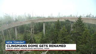 Clingmans Dome to be renamed