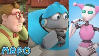 No No Nannybot | Arpo | Cartoons for Kids | Learning Show | STEM | Robots & Science