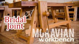 How to Make a Bridle Joint for a Moravian Workbench