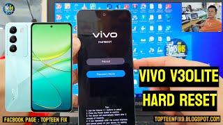 Vivo V30 lite hard reset @ahmeefood @sros_sk