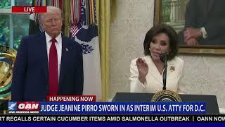LIVE: President Trump Participates in Swearing-In Ceremony for Jeanine Pirro