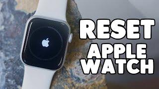 Erase Your Apple Watch: A Step-by-Step Guide to Resetting Your Apple Watch