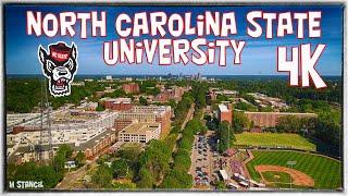 North Carolina State University 4K (DJI Mavic Air 2 Drone Footage)  Home of the Wolfpack!  NC State