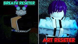 FREE BREATHING STYLE & DEMON ART RESETER LOCATION IN DEMON SLAYER RPG 2 | ROBLOX |