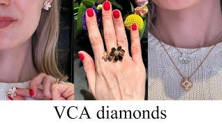 Van Cleef and Arpels Diamond Alhambra and Frivole