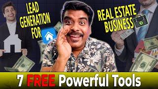 7 FREE Powerful Tools for Real Estate Lead Generation | Lead Generation for Real Estate Business