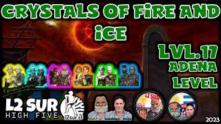 L2SUR 15mas Crystals of fire and ice Lvl17