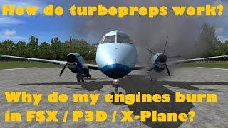 Turbo Prop Tutorial (Part 1 Fixed Shaft) using PMDG Jetstream 4100 | FSX | Steam | P3D | X-Plane