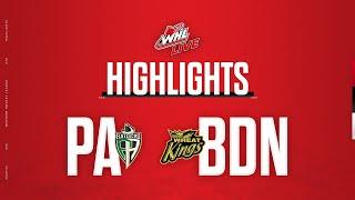 Prince Albert Raiders at Brandon Wheat Kings 3/16 | WHL Highlights 2023-24