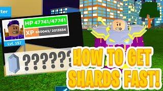 HOW TO GET SHARDS *FAST* | SuperPower City