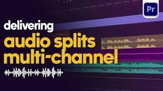 Export Split-Track/Multi-Channel Audio from Premiere Pro