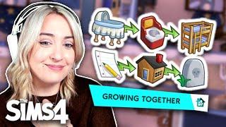 Building A Multi-Generation House in The Sims 4: Growing Together