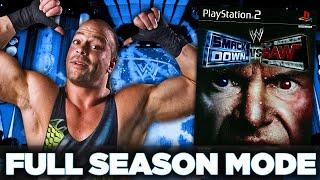 WWE SmackDown! vs. RAW Season Mode - FULL MOVIE! (Starring Rob Van Dam)