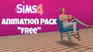 FREE animation sims 4/Animation pack sims 4/On a chair (DOWNLOAD)