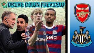 KEEP IT TIGHT!! Arsenal vs Newcastle semi final Drive Down Preview!