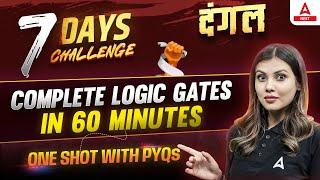 Logic Gates ONE SHOT with PYQs | Complete Logic Gates in 60 minutes | NEET 2024 | Tamanna Chaudhary