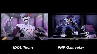 Comparison: SILLY BILLY (Yourself), Sonic, Catnap & Corrupted Finn vs BF & Pico FNF Animation