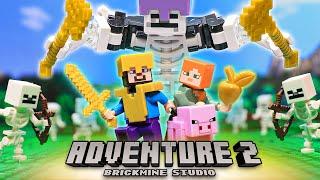 Minecraft Adventure 2 - Golden Apple: Adventure Time | LEGO Minecraft Animation