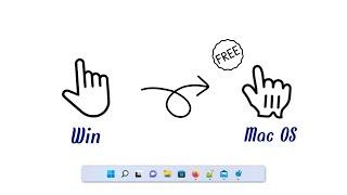how to get Mac OS curser on windows 10/11