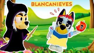 CUENTO BLUEY BLANCANIEVES y los siete enanitos