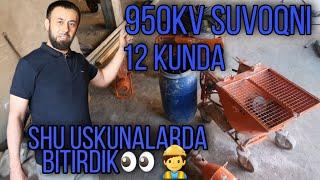 KNAUF ROTBAND SUVOGINI UZKUNALAR YORDAMIDA 12 KUNDA BITIRISH!!  #evroremont SHTUKATURKA EVROREMONT