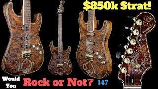 It's a $850,000 Strat?!? | Yuriy Shishkov's Masterbuilt Fender Hermitage Jeweled Guitar | WYRON 147