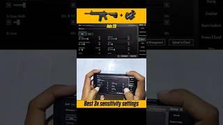 3x zero Recoil sensitivity settings pubg mobile 3x no recoil sensitivity 3x scoop settings #shorts