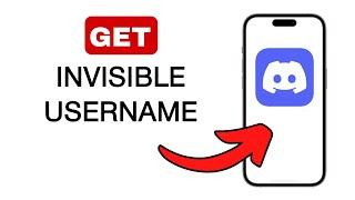 How To Get Invisible Username On Discord!