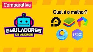 Melhor Emulador de Android para PC 2024  (Fraco Médio e forte)