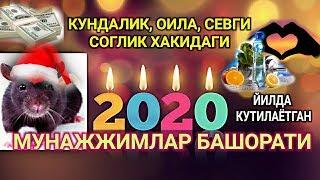 2020 ЙИЛ УЧУН МУНАЖЖИМЛАР БАШОРАТИ